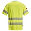 Snickers 2562 ProtecWork Class 3/2 Hi-Vis Yellow T-Shirt Snickers 2562 ProtecWork Class 3/2 Hi-Vis Yellow T-Shirt