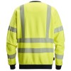 Snickers 2863 ProtecWork Class 3 Hi-Vis Yellow / Navy Sweatshirt Snickers 2863 ProtecWork Class 3 Hi-Vis Yellow / Navy Sweatshirt