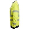 Snickers 2863 ProtecWork Class 3 Hi-Vis Yellow / Navy Sweatshirt Snickers 2863 ProtecWork Class 3 Hi-Vis Yellow / Navy Sweatshirt