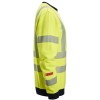 Snickers 2863 ProtecWork Class 3 Hi-Vis Yellow / Navy Sweatshirt Snickers 2863 ProtecWork Class 3 Hi-Vis Yellow / Navy Sweatshirt