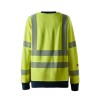 Snickers 2876 ProtecWork Women's Class 3/2 Hi-Vis Yellow / Navy Sweatshirt Snickers 2876 ProtecWork Women's Class 3/2 Hi-Vis Yellow / Navy Sweatshirt