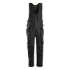 Snickers 6014 AllroundWork Canvas Stretch Onepiece Trousers Holster Pockets