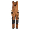 Snickers 6014 AllroundWork Canvas Stretch Onepiece Trousers Holster Pockets