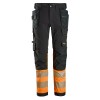 Snickers 6231 Hi Vis Stretch Trousers Holster Pockets