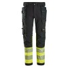 Snickers 6231 Hi Vis Stretch Trousers Holster Pockets
