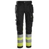 Snickers 6234 Hi-Vis Stretch Trousers Holster Pockets