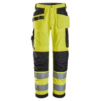 Snickers 6238 Hi Vis Trousers Holster Pockets