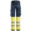 Snickers 6374 ProtecWork Stretch Hi-Vis Trousers Class 1 Snickers 6374 ProtecWork Stretch Hi-Vis Trousers Class 1