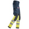 Snickers 6374 ProtecWork Stretch Hi-Vis Trousers Class 1 Snickers 6374 ProtecWork Stretch Hi-Vis Trousers Class 1