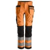 Snickers 6730 AllroundWork, Women's Hi-Vis Work Trousers+ Holster Pockets