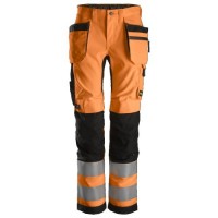 Snickers 6730 AllroundWork, Women's Hi-Vis Work Trousers+ Holster Pockets
