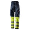Snickers 6764 ProtecWork Women's Class 1 Hi-Vis Yellow / Navy Stretch Trousers Snickers 6764 ProtecWork Women's Class 1 Hi-Vis Yellow / Navy Stretch Trousers