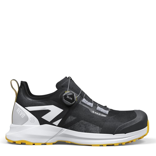 Solid Gear Revo 3 Air Low BOA Black / Yellow Metal Free Safety Trainers Solid Gear Revo 3 Air Low BOA Black / Yellow Metal Free Safety Trainers