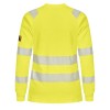 Tranemo Hi-Vis 509486 Flame Retardant Ladies Long Sleeve T-Shirt