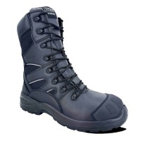 Titan Storm Waterproof Safety Boots Metal Free High Leg Side Zip