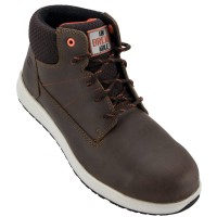 Unbreakable Vulcan Brown Safety Boots U103 