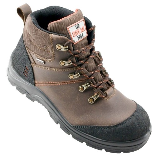 Unbreakable Meteor Waterproof Brown Safety Boots U107 Unbreakable Meteor Waterproof Brown Safety Boots U107