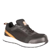Unbreakable Blaze Black S1PL Lightweight Safety Trainers U130