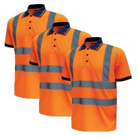 UPower Neon Hi-Vis 3 Pack Polo Shirt