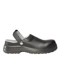 Amblers FS514 Black Clog Safety Shoes