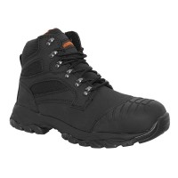 Worktough Heeley Black Safety Boots