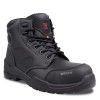 Wright Voyager Black Leather Metal Free ESD Safety Boots