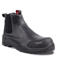 Wright Onyx S3S Black Leather Metal Free ESD Safety Dealer Boots