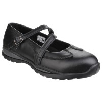 Amblers FS55 Black Ladies Safety Shoes