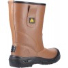 Amblers FS142 Tan Safety Rigger Boots