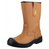 Amblers FS142 Tan Safety Rigger Boots