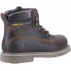 Amblers FS164 Brown Welted Safety Boots