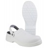 Amblers FS512 White Clog Safety Shoes