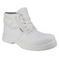 Amblers FS513 White Non-Metal Safety Boots