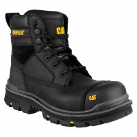 CAT Gravel Black 6 Inch Safety Boots