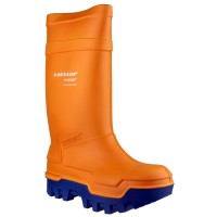 Dunlop Purofort C662343 Thermo+ Orange Safety Wellingtons