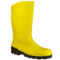 Dunlop Devon Yellow/Black Safety Wellingtons