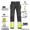 Snickers Workwear 3235 Hi Vis Class 1 Holster Trousers