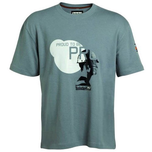 Timberland Pro 336 Short Sleeve Printed T-Shirt Dirty Grey 4268336