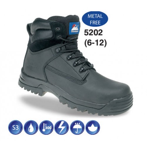 Himalayan 5202 Safety Boots With Composite Toe Caps & Midsole