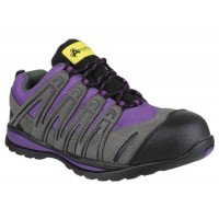 Amblers FS108C Purple/Grey Composite Safety Trainers 