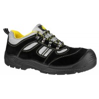 FS111 Lightweight Antistatic Lace up Safety Trainer With Toe Cap