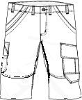 Mascot Borba Polo Craftsmen's ¾ Trousers Workwear