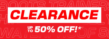 Shop Clearance Sale NOW ON!